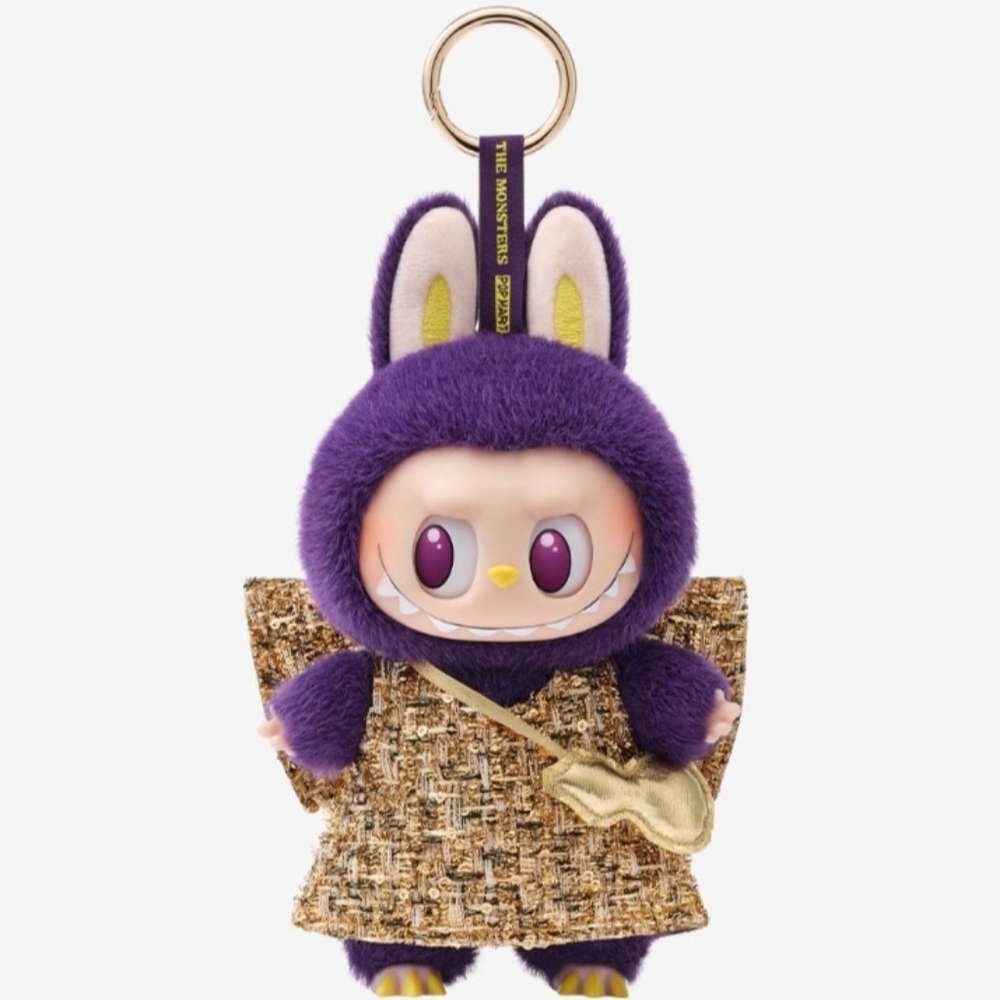 POP MART Labubu X Pronounce Wings Of Fortune Vinyl Plush Hanging Card